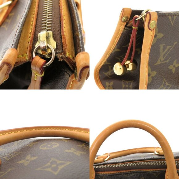LOUIS VUITTON Popincourt Monogram M40009 Brown Handbag - Picture 11 of 11